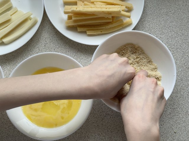 Рецепт сырных палочек